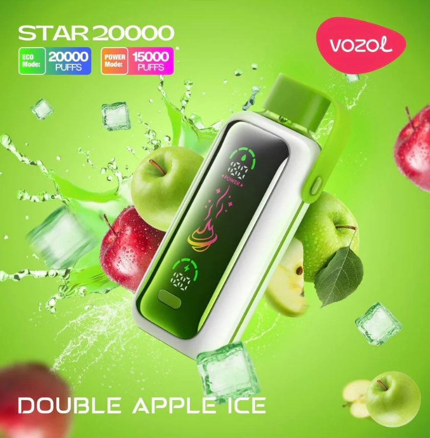 VOZOL STAR 20000|Double Apple Ice